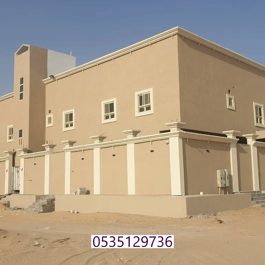 معلم تنفيذ دهان واجهات خارجية عصرية في جدة