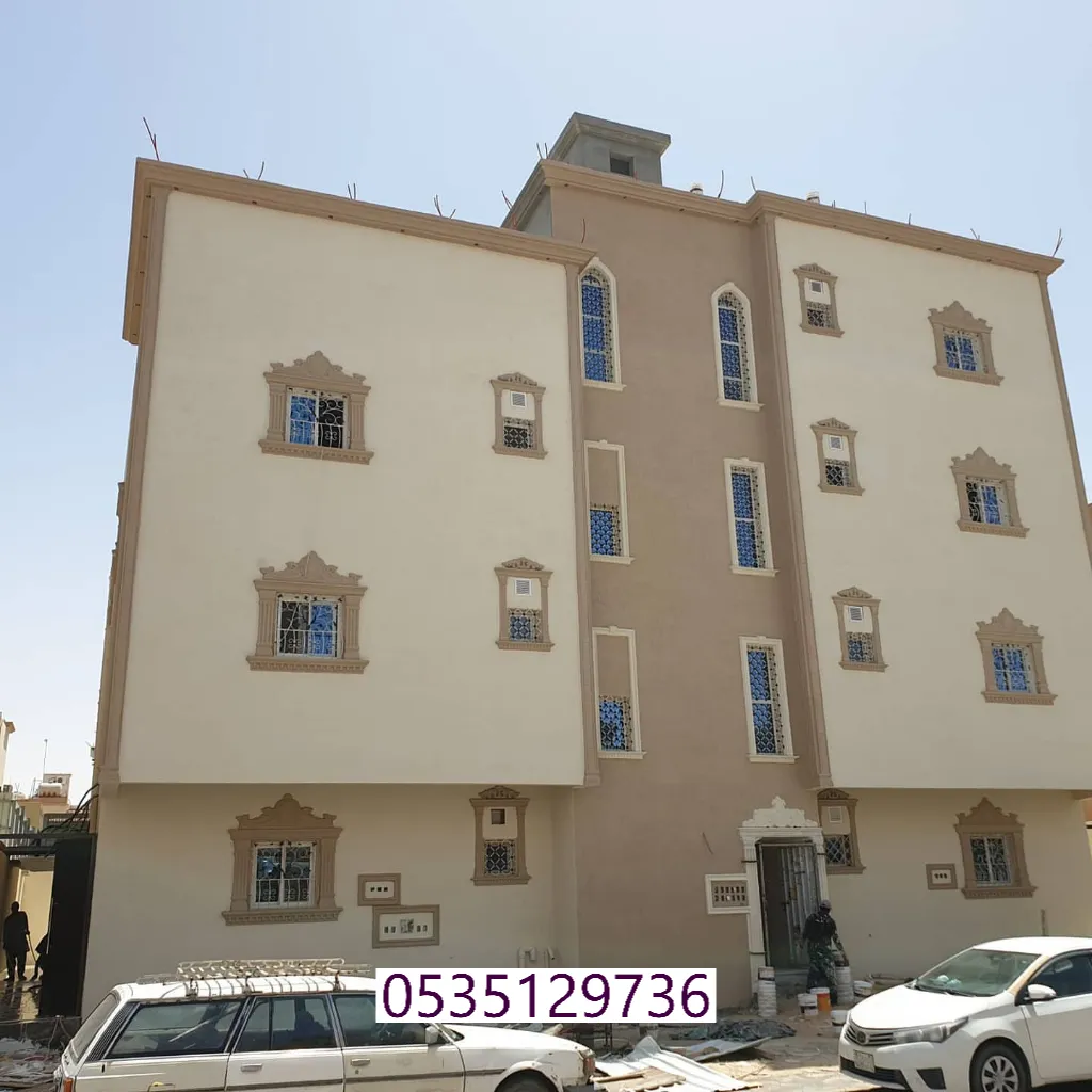تشطيب دهان واجهات عمائر من الخارج في جدة